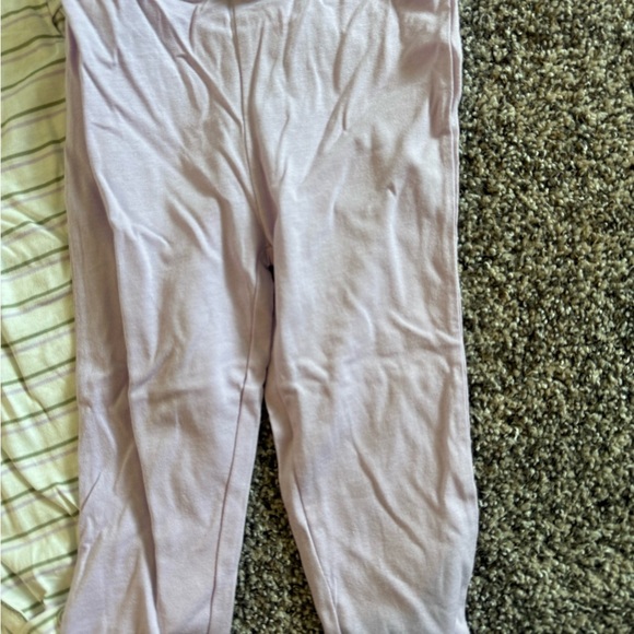 Carter's Baby Girl Light White & Purple Striped Set Size 18 Months NWOT - Picture 2 of 4